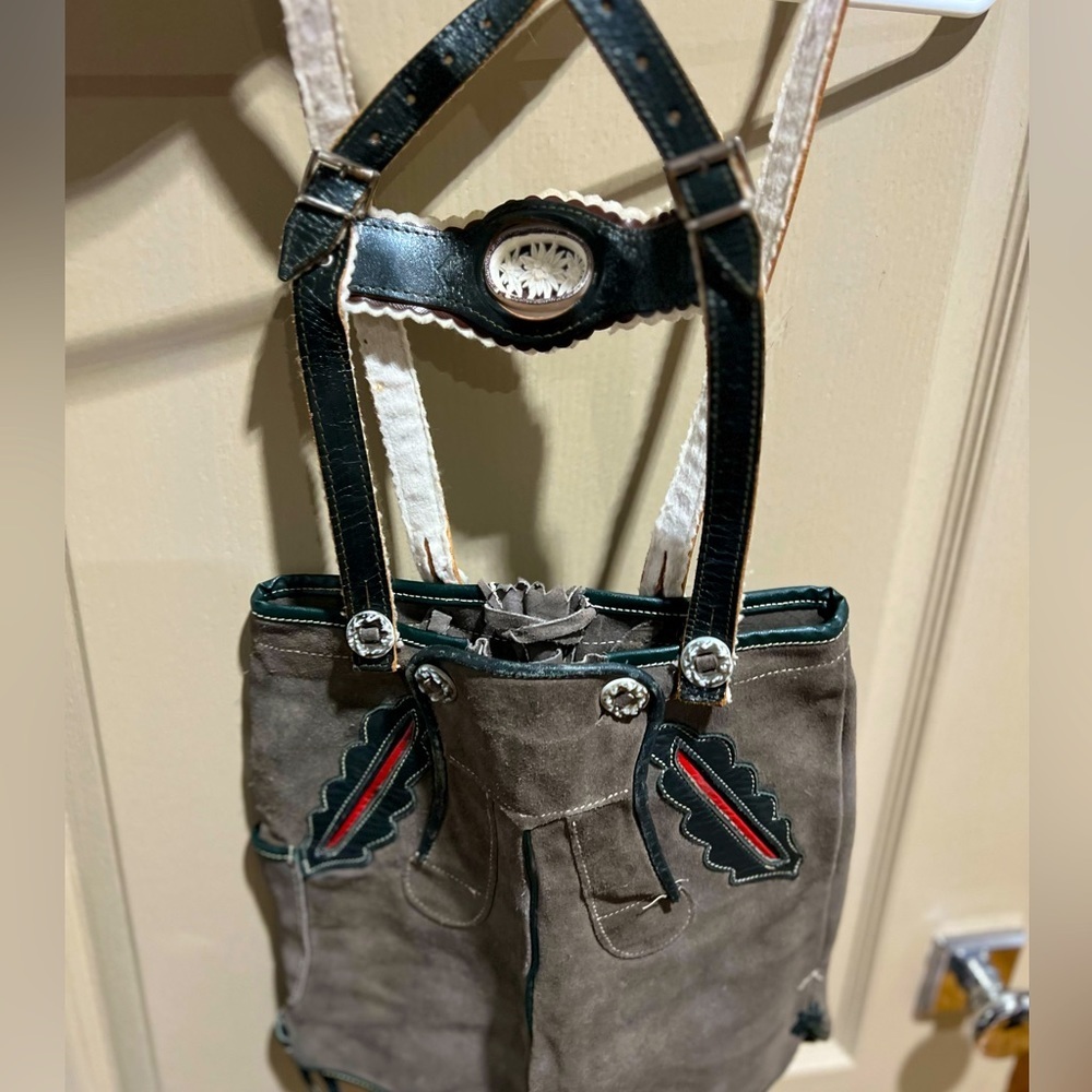 Vintage RARE Authentic Children’s Suede Lederhosen